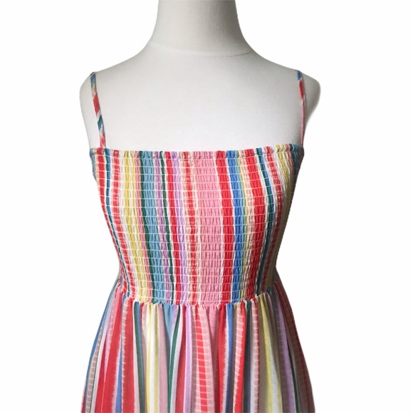Jack by BB Dakota Multicolor Striped Maxi Dress - Picture 4 of 7
